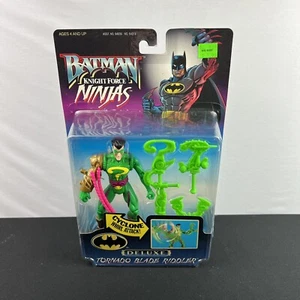 1998 Kenner Batman Ninjas Deluxe Tornado Blade Riddler Action Figure NEW - Picture 1 of 2