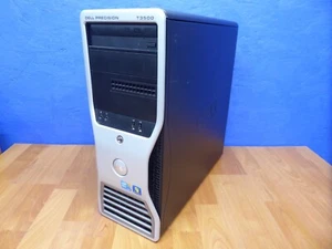 DELL PRECISION T3500 INTEL XEON W3530 2.8GHz 8GB 320GB WINDOWS 7 PRO SP1 FX1800 - Picture 1 of 19