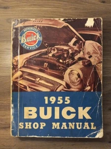 Vintage 1955 Buick Shop Service Repair Manual Book Original OEM - Picture 1 of 15