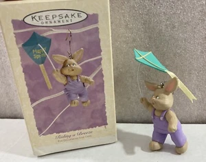 Hallmark Riding a Breeze Easter Ornament w/Box 1994 Easter Collection...Bunny - Picture 1 of 3