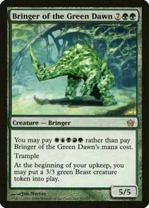 BRINGER OF THE GREEN DAWN Fifth Dawn MTG Green Creature — Bringer RARE - Picture 1 of 1