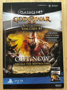 Juego Vintage God of War Volumen 2 Playstation 3 PS3 Publicidad Original - Imagen 1 de 1