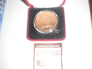Alex Rodriguez Bronze Mint-Coin The highland Mint - Picture 1 of 2