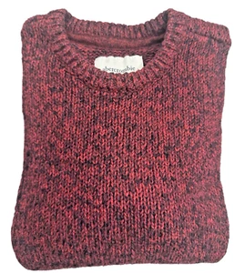 Abercrombie Kids Boys' Round Neck Melange Sweater – Stockinette Stitch, 11/12 - Picture 1 of 13
