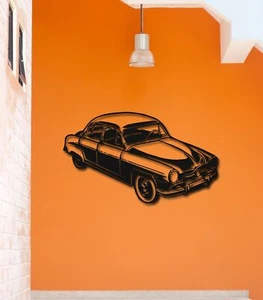 Wall Stickers Vinyl Decal Retro Vintage Old Car Garage Decor (ig808) - Picture 1 of 3