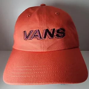 CAPPELLO VANS COURT SIDE ADULTO UOMO UNISEX STRAPBACK ARANCIONE RICAMATO OSFM NUOVO - Foto 1 di 9