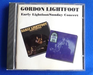GORDON LIGHTFOOT-EARLY LIGHTFOOT / SUNDAY CONCERT 1993 CD - Picture 1 of 1