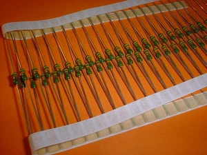 50x 0,39 Ohm / 0,6 Watt Widerstand Metallschicht 50ppm - Bild 1 von 1