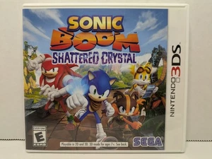 Sonic Boom: Shattered Crystal (Nintendo 3DS, 2014) CIB Completo Probado Funcionando - Imagen 1 de 5