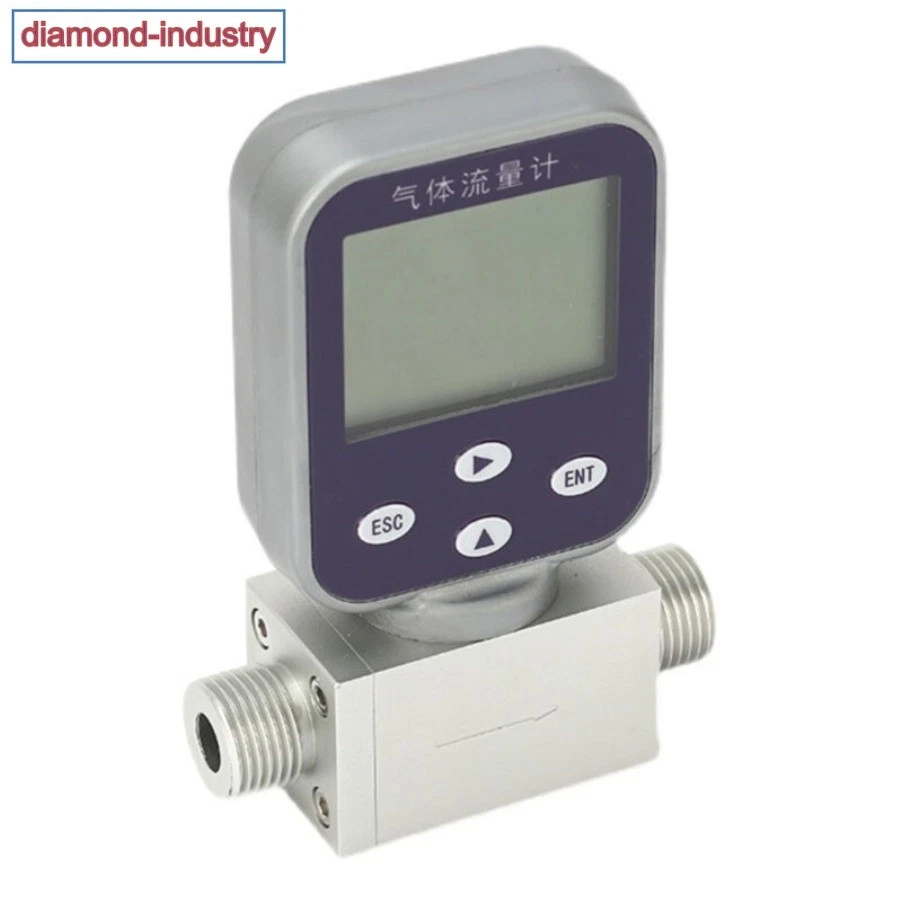 1x0-50L/min oxygen Flow Meter Miniature Thermal Gas Flow Meter with RS485 Output - Image 1 of 4
