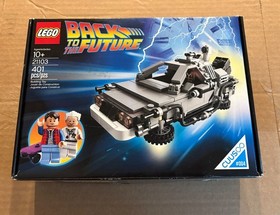 LEGO Ideas: The DeLorean Time Machine 21103 Back to the Future with misprint