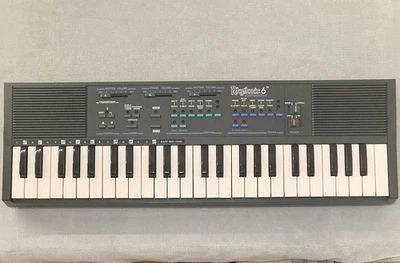 Vintage 1980s Rhythmic 6 Squarewave PCM Synthesizer LoFi Electronic Keyboard '86 - Image 1 of 4