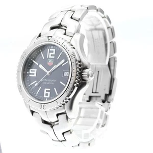 TAG HEUER WT1110 Link Date Quartz Men #C921 - Picture 1 of 5