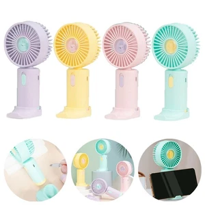 For Student Outdoor Travel Small Fan Summer ABS Charging Colorful Cooling - Bild 1 von 16
