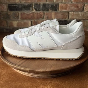 New Balance 237 V1 Classic Sneaker Shoes Nimbus Cloud White Womens 11.5 Men's 10 - Picture 1 of 24