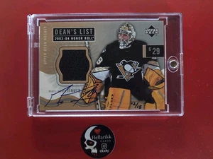 2003-04 Marc-Andre Fleury /15 Rookie Patch Auto Honor Roll #182 Penguins RC Rare - Bild 1 von 3
