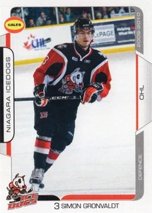 2009/10 Niagara IceDogs - SIMON GRONVALDT - Bild 1 von 2