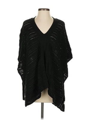 Poncho preto feminino Gap S - Imagem 1 de 4