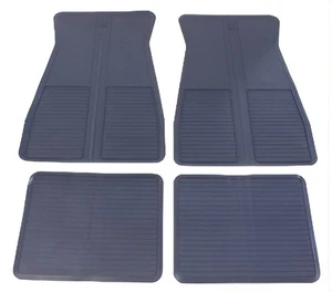 1973-81 FIREBIRD TRANS AM CAMARO FLOOR MAT SET, DARK BLUE - Picture 1 of 1