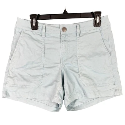 Cabi Womens Size 4 Utility Shorts Blue Casual Everyday Cargo Style - Image 1 of 4