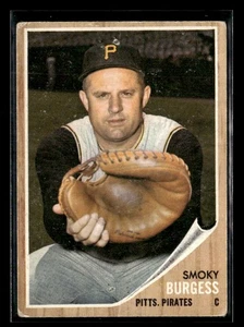 1962 Topps #389 Smoky Burgess VG/EX Set Break! - Foto 1 di 2
