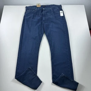 Polo Ralph Lauren The Varick Jeans Slim Dritto Elasticizzato Uomo 40x36 Alto Blu - Foto 1 di 6