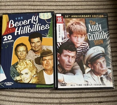 2 NEW DVDs Beverly Hillbillies & The Andy Griffith Show  - Image 1 of 4