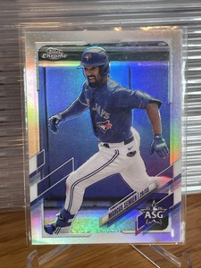 2021 Topps Chrome Update Marcus Semien All-Star Game ASG-17 Refractor Blue Jays