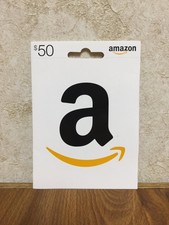 NEW $50 Dollar Amazon Gift Card - FREE Shipping With Tracking Number