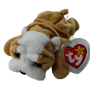 Ty Beanie Babies - Wrinkles Bulldog 1996 **RARE, ERRORS** (Dog, Retired, Baby) - Picture 1 of 17