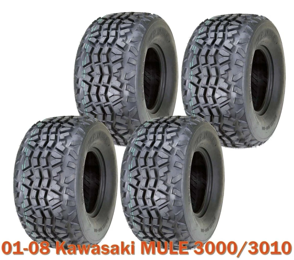 Комплект из 4 универсальных шин для квадроциклов 23x11-10 для 01–08 Kawasaki MULE 3000/3010 крышка с высокой нагрузкой - Изображение 1 из 2