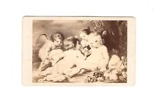 CDV Foto / Kunstbild P.P. Rubens / Christus und Johannes - 1870er