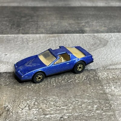 De colección Hot Wheels BW Pontiac Firebird Spectraflame rueda azul dorada 1982 HK Foto 1 de 4