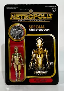 Metropolis Super7 Robot Maria SDCC 2019 Exclusive 3.75-Inch Reaction Figure - Picture 1 of 5