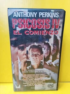 Vintage 90er VHS PSYCHO PSICOSIS IV Anthony Perkins Spanish Horror PAL-N ARGENTINA - Bild 1 von 5