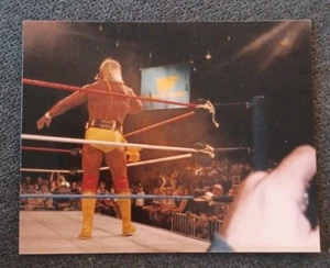 💥1️⃣9️⃣8️⃣7️⃣ Original Hulk Hogan 3.5x5 Photo NWA WWF AWA Wrestling Challenge - Picture 1 of 2