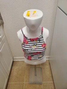 crop top casual size s floral - Picture 1 of 9