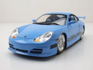 Porsche 911 GT3 RS blu Fast & Furious modellino auto 1:24 Jada Toys - Foto 1 di 9
