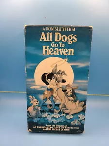 All Dogs Go to Heaven (VHS, 1994, Slipsleeve) - Picture 1 of 3
