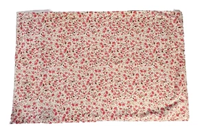 Vintage RALPH LAUREN Pillow Case 100% Cotton Floral Cottage Core Shabby 30"X 20" - Picture 1 of 6