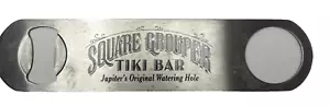 Apribottiglie Vintage Quadrato Cernia Tiki Bar Acciaio Inox 7 Pollici - 2004 - Foto 1 di 5