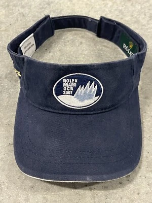 VTG Rolex Miami OCR 2007 Regatta Competition US SAILING Blue Adult Sun Visor - Image 1 of 4