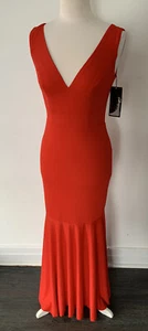 Ever Pretty Formal Maxi Dress Red Mermaid New With Tag Size S Cleavage - Picture 1 of 7