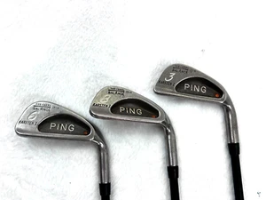 PING Golf Clubs Karsten I Set of 3 / 3, 6, 8 Iron Orange Dot Stiff Steel - Picture 1 of 17