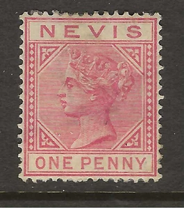 NEVIS Classics...Sc #23a...come nuovo con parte OG...1884...SCV $20,00 - Foto 1 di 1