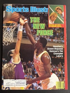 Sports Illustrated 26 maggio 1986 The New Force Akeem Olajuwon Houston Rockets - Foto 1 di 2