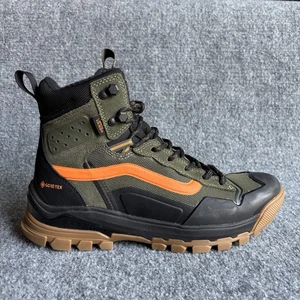 VANS UltraRange EXO GORE-TEX MTE-3 Olive Black Orange High Shoes Sz 9 M / 10.5 W - Picture 1 of 13
