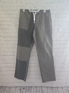 Hei Hei Anthropologie Hose Damen Gr. SM Army Grün Patchwork Boho Stretch - Bild 1 von 14