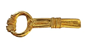 Brooche Unbranded To Hold Neck Scarf In Place Goldtone NOV25 - Picture 1 of 3