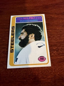 Topps #500 1978 Franco Harris Salón de la fama. EX+ - Imagen 1 de 2